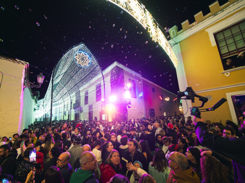 Iluminación navideña La Laguna