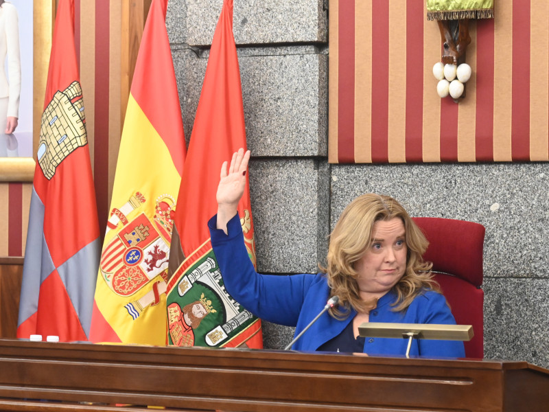 Celebración del Pleno en el que se debate la aprobación inicial del presupuesto general del Ayuntamiento de Burgos para 2025