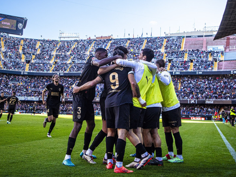 Mestalla vivió una tarde histórica