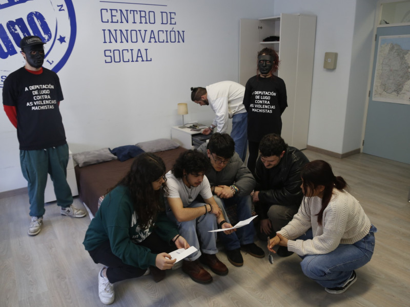 El Escape Room sobre la violencia machista es una iniciativa de los alumnos de primero de Producción