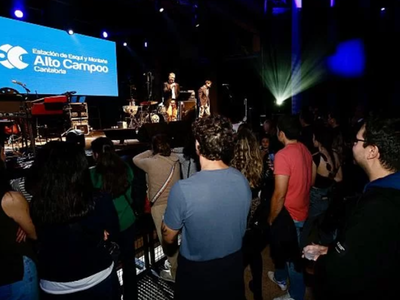 Acto de presentación de la temporada de Alto Campoo en Escenario Santander