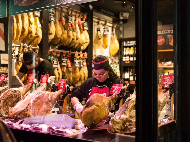 Carnicería en Barri Gòtic, Barcelona