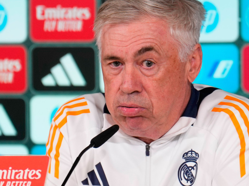 Carlo Ancelotti, entrenador del Real Madrid