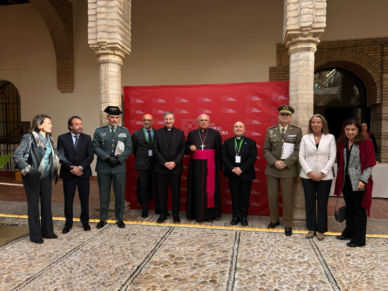 Foto de familia antes del comienzo de las Jornadas