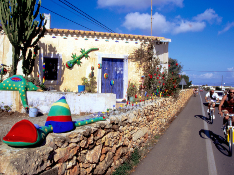 España Isla de Formentera San Fernando finca privada