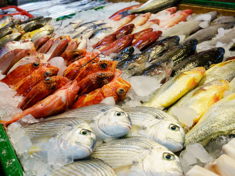 El pescado está muy presente en la dieta atlántica