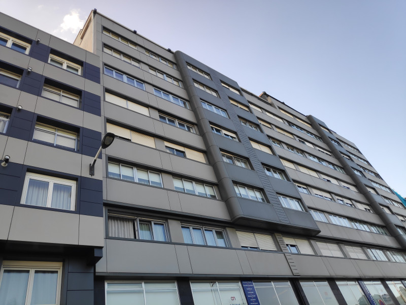 Edificios del barrio de O Ventorrillo (A Coruña)
