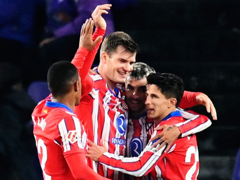 Gol de Sorloth para el Atlético de Madrid frente al Real Valladolid en LaLiga