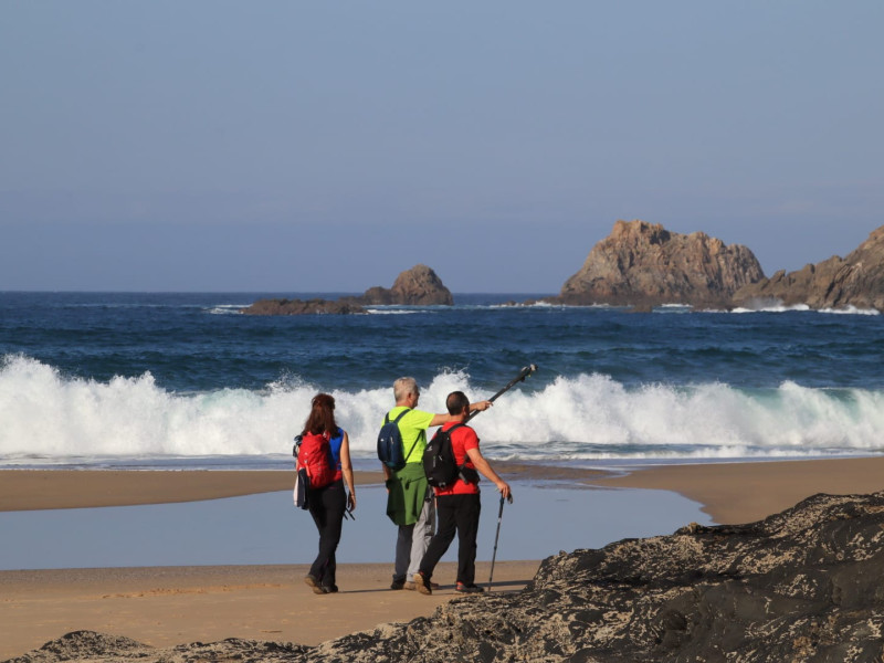 Las zonas de costa de Ares tiene lugares de una gran belleza