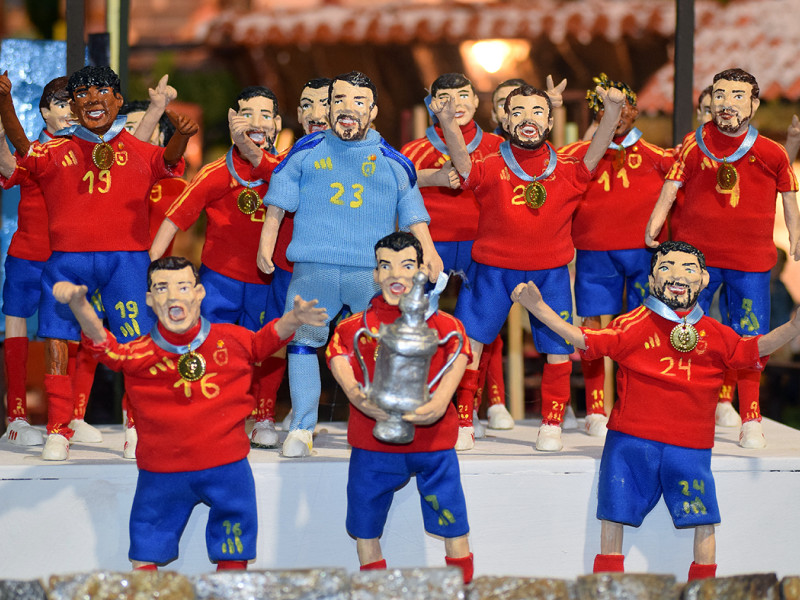 Jugadores de la Roja en la Eurocopa 2024