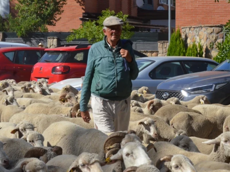 Suso Garzón, en uno de sus pasos por Guadarrama