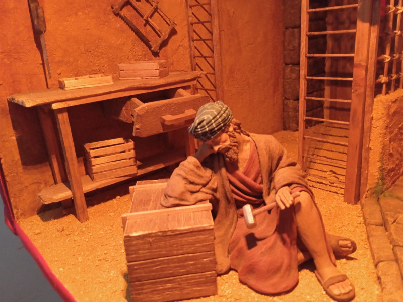Detale del diorama