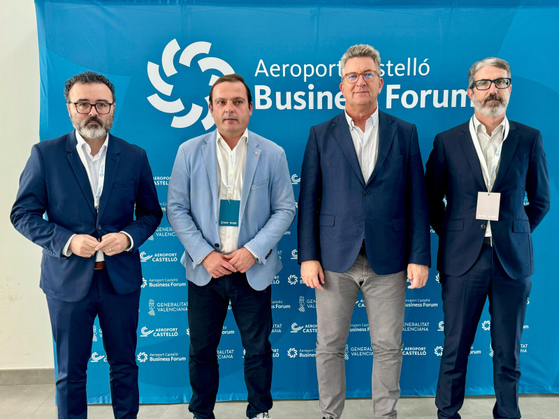 Apertura del Business Forum en el aeropuerto de Castellón