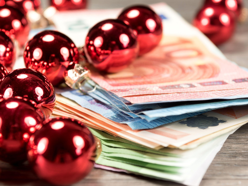 El dinero es un regalo socorrido durante las Navidades