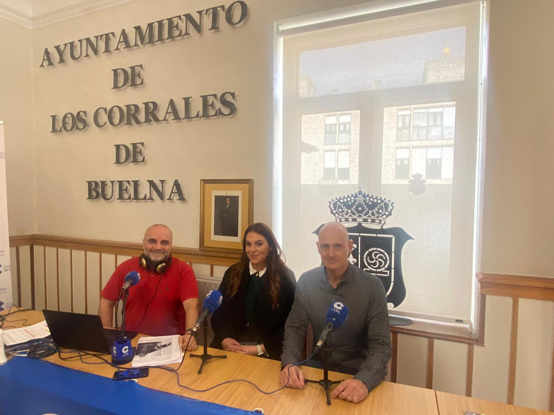 Jaime del Olmo, Lara Aguado y Julio Arranz