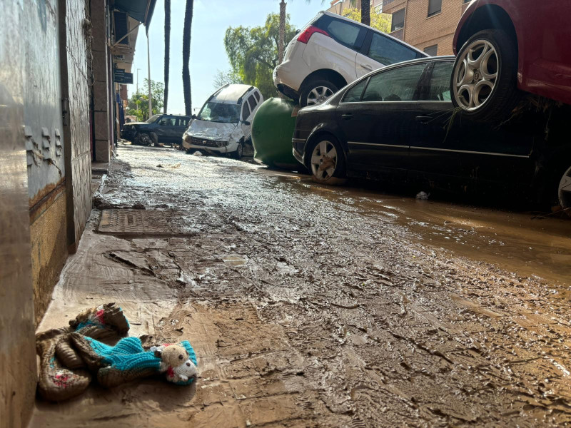 Paiporta día después de la inundación