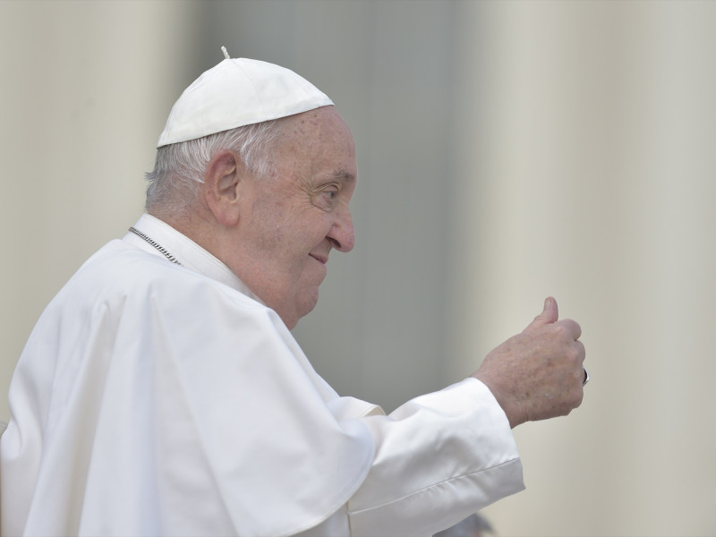 El Papa Francisco durante la proclamación de nuevos santos de la Iglesia Católica en la Jornada Mundial de las Misiones 2024, en el Vaticano, a 20 de octubre de 2024, en Ciudad del Vaticano