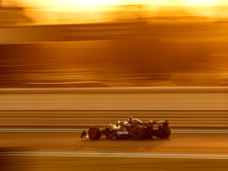 Carlos Sainz en los test con Williams por primera vez