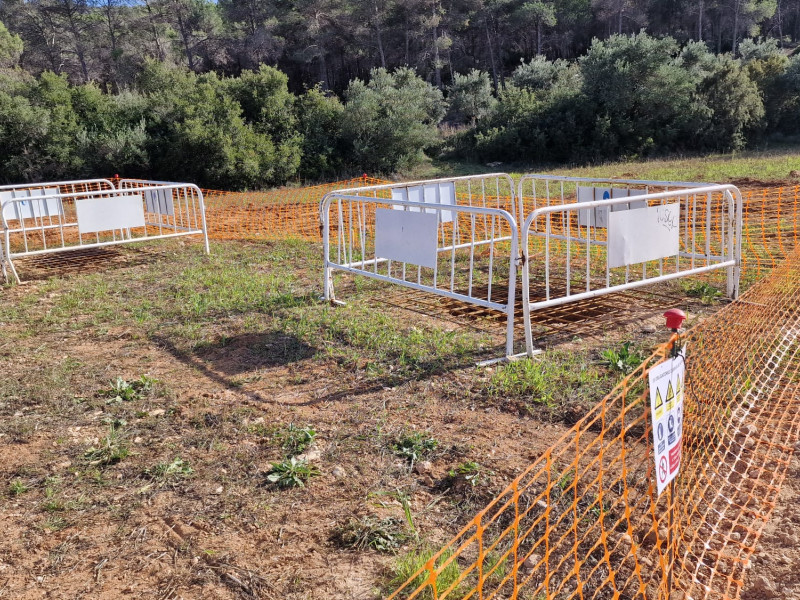 Parcela propiedad de Mª Ángeles Rosado en Almonacid de Zorita