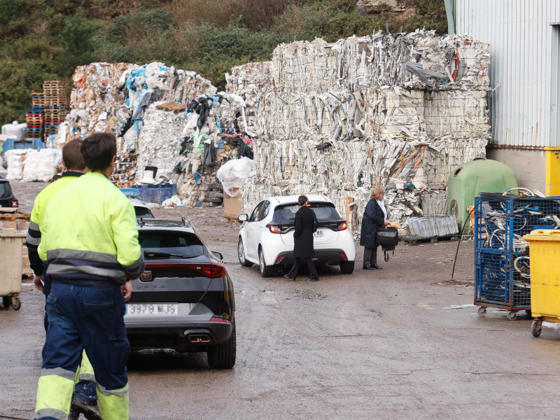 Instalaciones de la empresa Utramic, donde fue hallado el cadáver