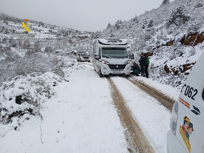 Auxilio temporal nieve La Rioja