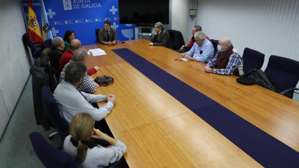 Javier Arias se reunió con la plataforma que promueve el Museo da Romanización en San Fernando