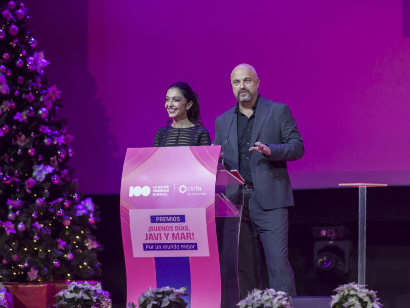 Javi Nieves y Mar Amate presentan los premios 'Buenos días Javi y Mar, por un mundo mejor'