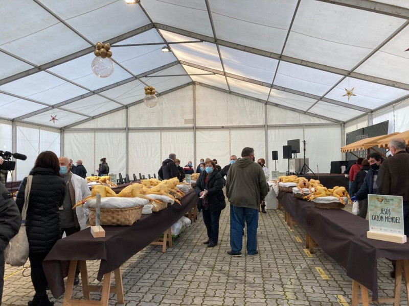 La Feira do Capón de Vilalba es todo un acontecimiento antes de la Navidad