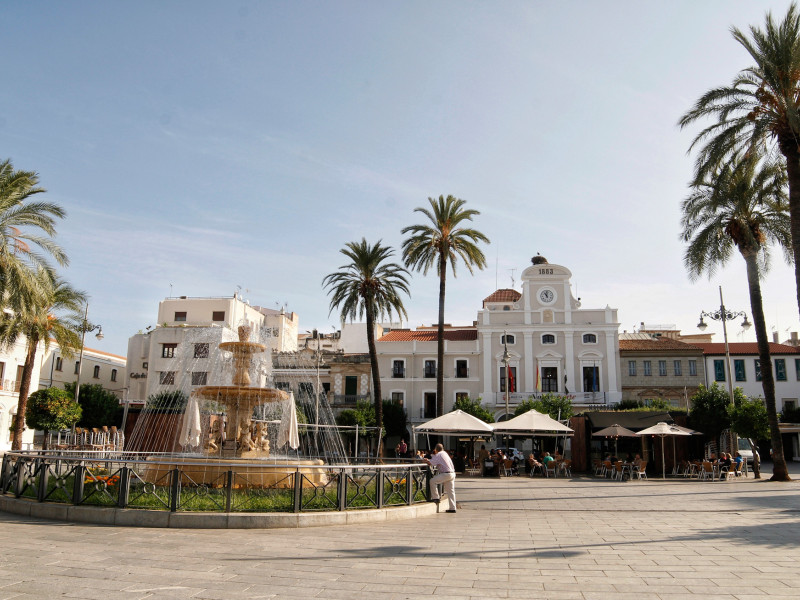 Plaza de España de Mérida