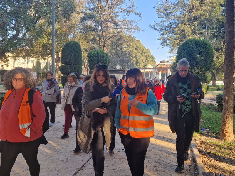 Todos caminando en Alfafar