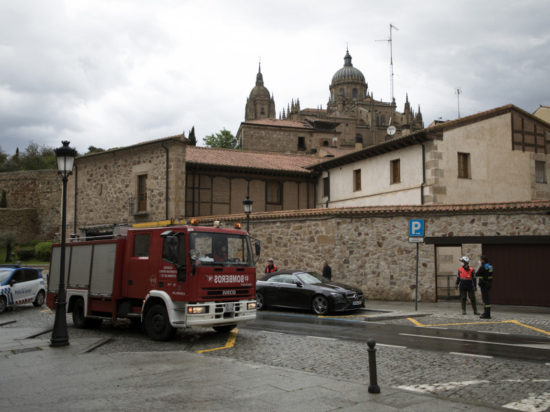 Bomberos en Salamanca.