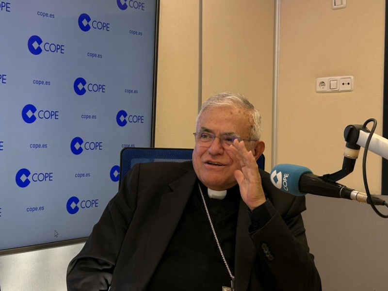 Un momento durante la entrevista