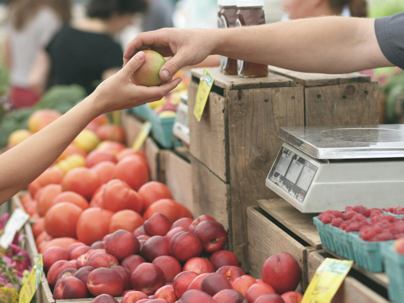 Compras en el mercado