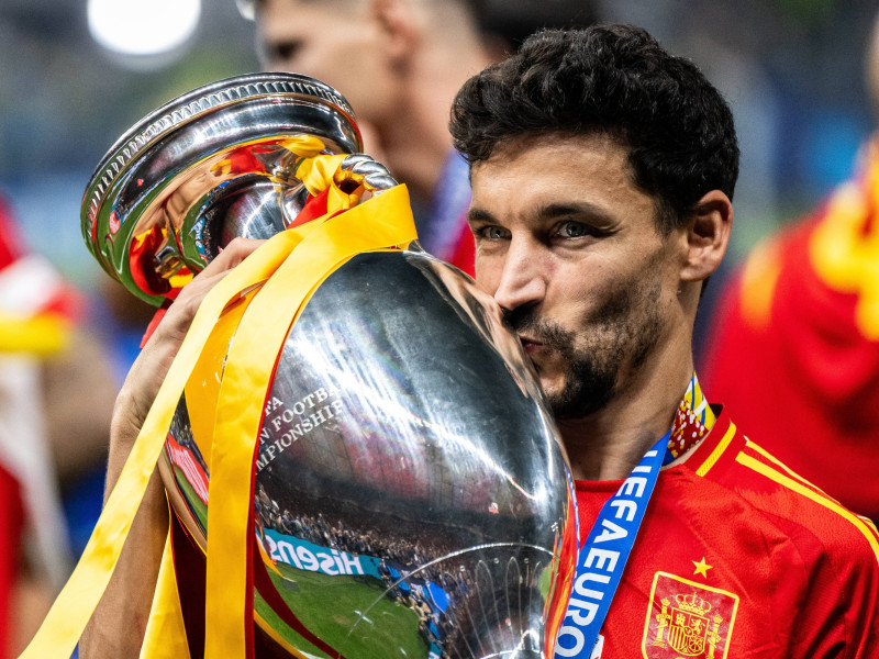 Jesús Navas ha ganado 2 Eurocopas, 1 Mundial y una Liga de Naciones.