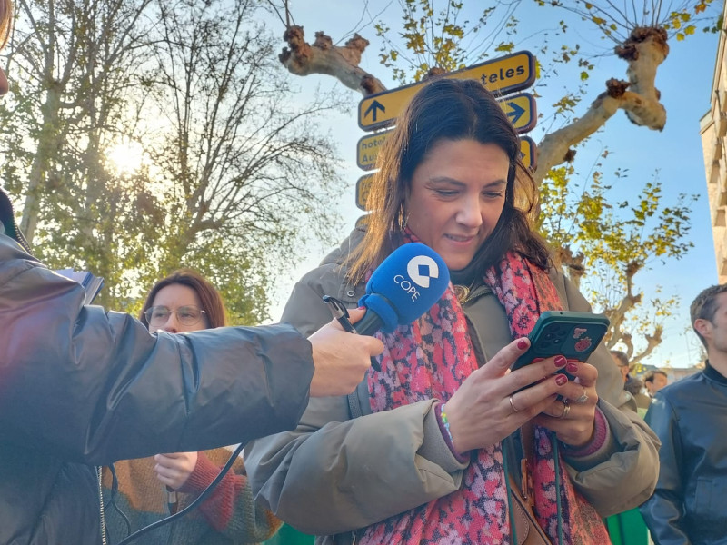 Piluca, una de las ganadoras de El Gordo de la Lotería de Navidad, en COPE