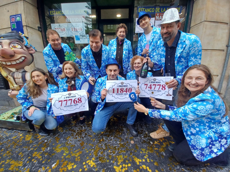 La familia Acebal Muñiz celebra los premios dados