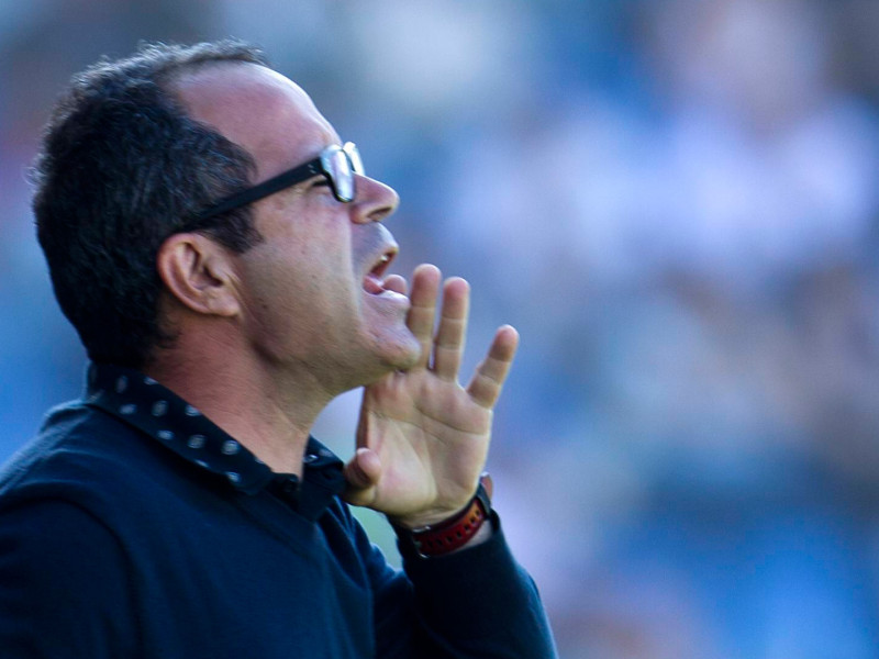 Álvaro Cervera, durante su anterior etapa como entrenador del CD Tenerife