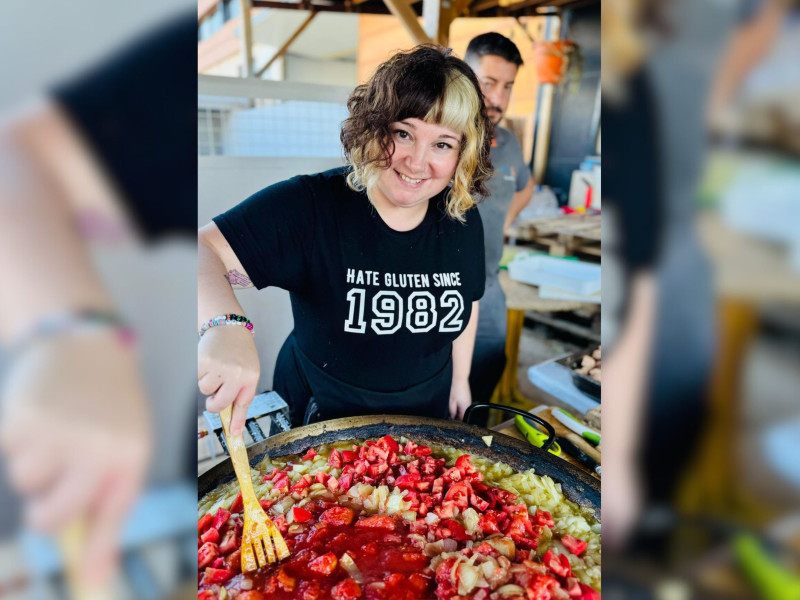 Preparando comida para los que más lo necesitan tras la riada