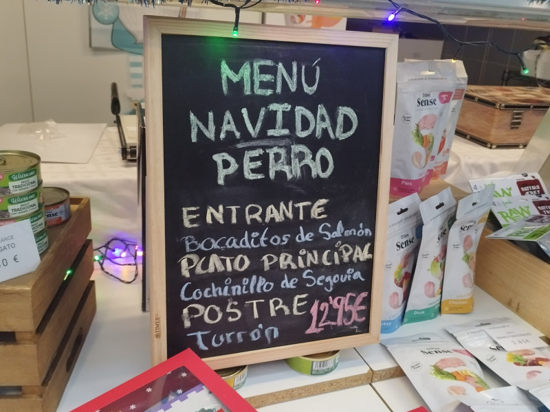 Menú de Navidad para perros,en A Coruña