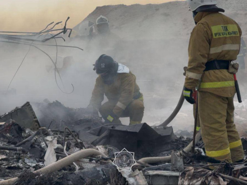 Accidente de avión en Kazajistán