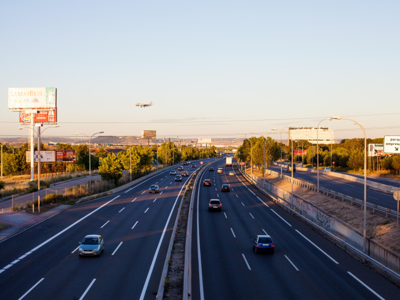 Tráfico, Autopistas en España, Madrid