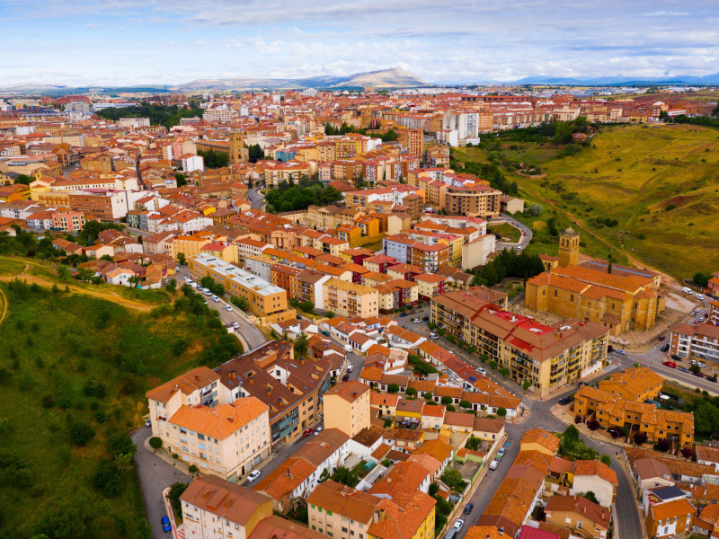 Vista aérea de Soria