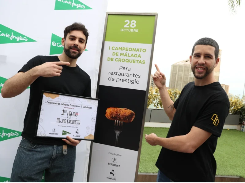 Ganadores del premio a la mejore croqueta de Málaga