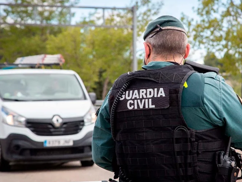 Control de la Guardia Civil