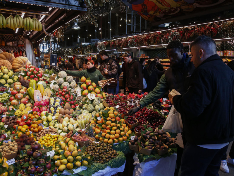 Compras para las cenas de Nochevieja en Barcelona