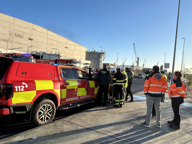 Incendio en un almacén ubicado en PortCastelló