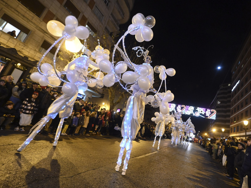 Cabalgata de Reyes 2023 en Burgos