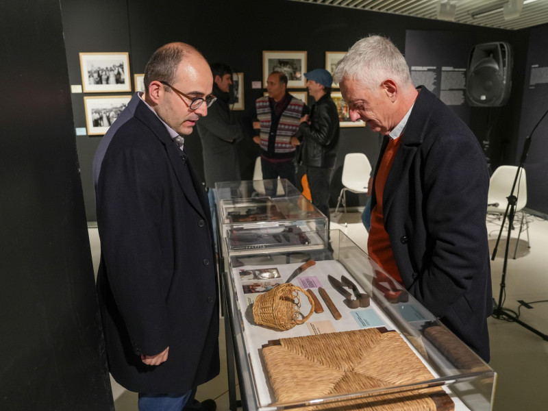 Algunos de los objetos presentes en la muestra