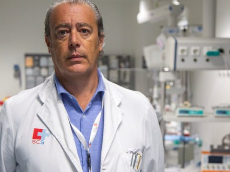 Doctor Gonzalo Pérez, coordinador Urgencias