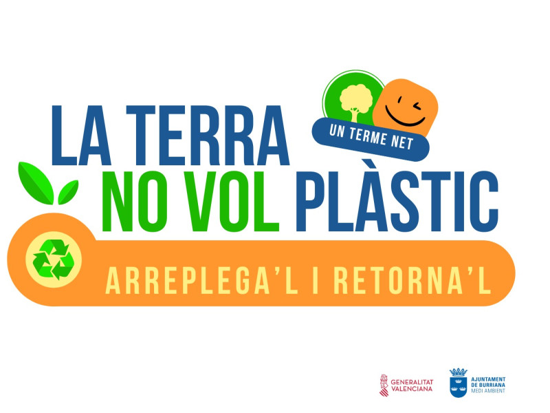 Campaña de reciclaje de plástico en Burriana